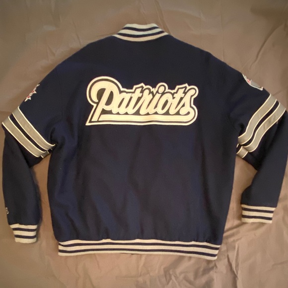 New England Patriots Wool Jacket - Men’s Size XXL - Picture 7 of 11